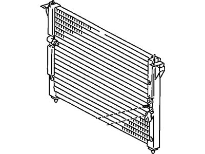 Lexus 88460-24080 CONDENSER Assembly