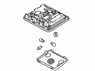 Lexus 81260-24040-B0 Lamp Assy, Map