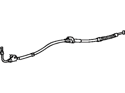 Lexus 46410-24060 Cable Assy, Parking Brake, NO.1