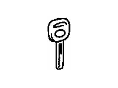 1993 Lexus GS300 Car Key - 90999-00221