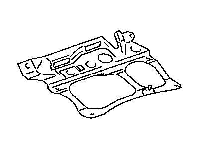 Lexus 89667-14090 Bracket, Engine Control Computer