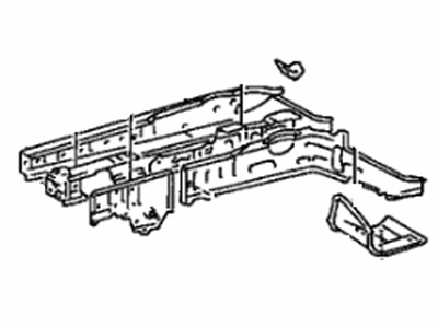 Lexus 57102-24909 Member Sub-Assy, Front Side, LH