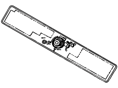 Lexus 11297-46020 Label, Engine Service Information, NO.2