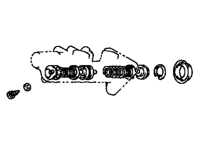 Lexus Master Cylinder Repair Kit - 04493-30241