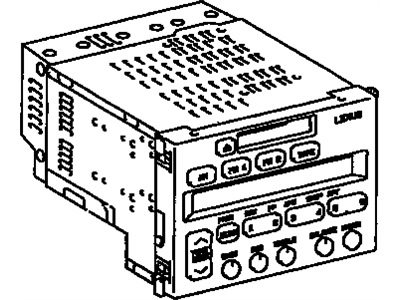 Lexus 86120-24230 Receiver Assy, Radio