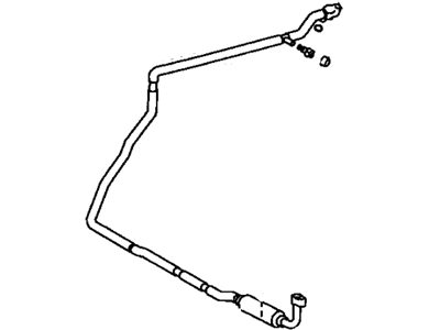 Lexus 88717-24101 Pipe, Cooler Refrigerant Suction, B