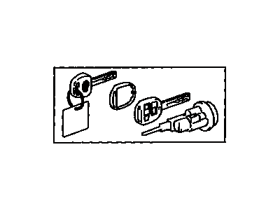 Lexus SC300 Ignition Lock Assembly - 89073-24030