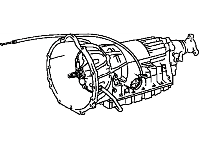 Lexus 35000-24280 Transmission Assembly