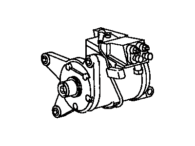 1995 Lexus SC400 A/C Compressor - 88320-24120