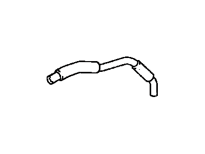 1993 Lexus SC400 Coolant Reservoir Hose - 16267-50020