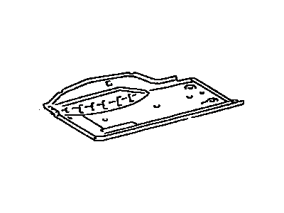 Lexus SC400 Floor Pan - 58112-24901