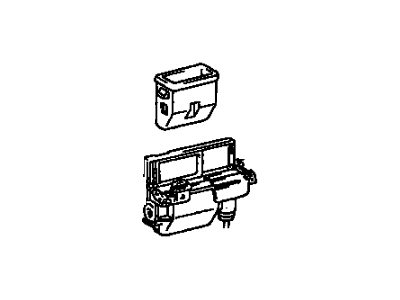 Lexus 74110-24020 Receptacle Assy, Front Ash