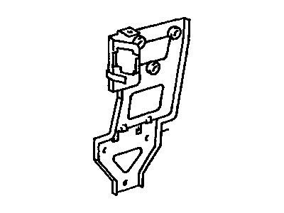 Lexus 16402-50020 Bracket(For Radiator Reserve Tank)