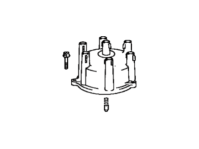 Lexus 19101-46020 Cap Sub-Assy, Distributor