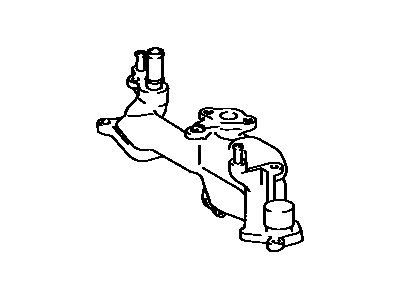 1998 Lexus SC400 EGR Cooler - 25608-50010