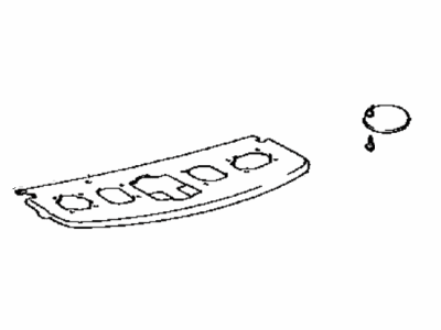 Lexus 64330-24160-03 Panel Assy, Package Tray Trim