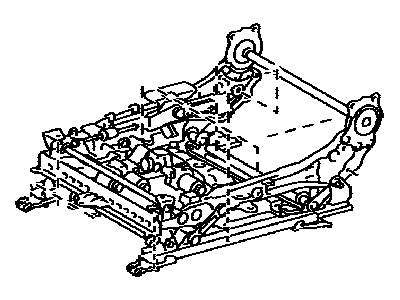 Lexus 72010-50111 Adjuster Assy, Front Seat, RH