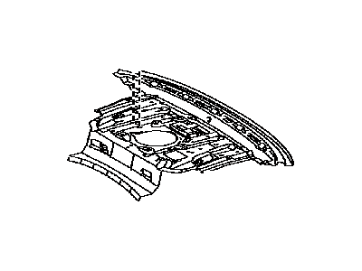 Lexus 64101-50200 Panel Sub-Assy, Upper Back