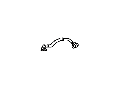 Lexus RC F Crankcase Breather Hose - 77404-24060