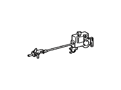 Lexus 77030-50030 Lock Assy, Fuel Lid W/Motor