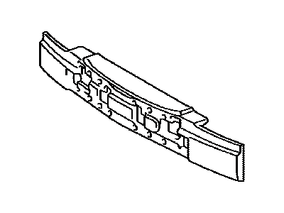 Lexus 52611-50081 ABSORBER, Front Bumper