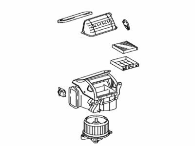 Lexus 87130-50101 Blower Assembly