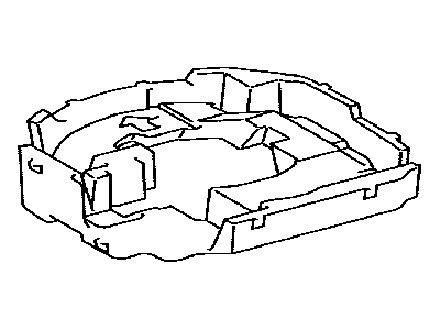 Lexus 64705-50060 Guard Sub-Assy, Spare Wheel