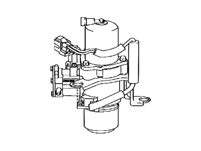 2014 Lexus LS460 Air Suspension Compressor - 48914-50031