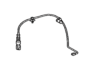 Lexus 47770-50070 Wire Assy, Pad Wear Indicator, Front RH