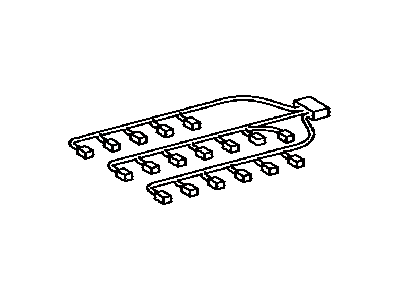 Lexus 82212-50010 Harness Assy, Air Conditioner