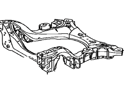 Lexus LS600hL Front Cross-Member - 51100-50030