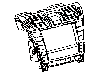 Lexus 86431-50670 Display, Display & Navigation Module