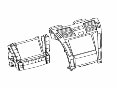 Lexus 86110-50420 Multi-Display Assy