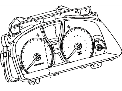 Lexus 83801-50660 Computer Sub-Assy, Meter No.1