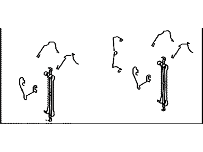 Lexus 04947-50120 Fitting Kit, Disc Brake, Front