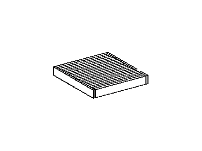 Lexus LS600hL Cabin Air Filter - 87139-50090