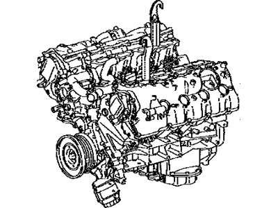 Lexus 19000-38410 Engine Assy, Partial