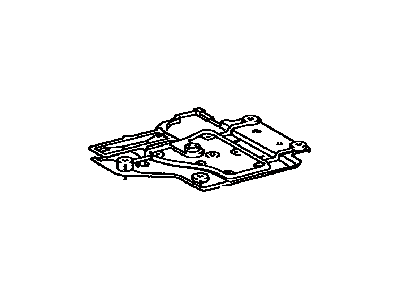 Lexus 57509-50010 Reinforcement Sub-Assy, Front Floor, LH