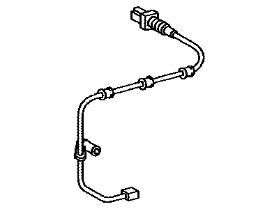 Lexus 47770-50080 Wire Assy, Pad Wear Indicator, RH