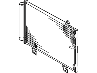 Lexus 88460-50200 CONDENSER Assembly