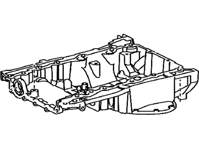 Lexus 12100-31051 Pan Assembly, Oil