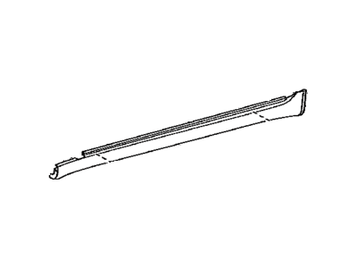 Lexus 75851-50905 Moulding, Rocker Panel, RH