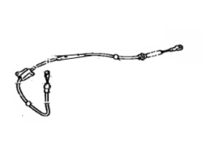 Lexus LS400 Parking Brake Cable - 46410-50010