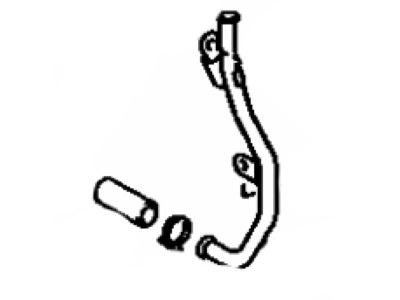 Lexus 87209-60381 Hose Sub-Assy, Water, D