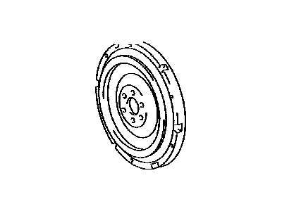 Lexus 13405-62020 FLYWHEEL Sub-Assembly