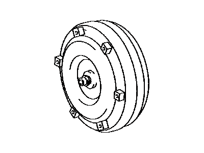 2008 Lexus LX570 Torque Converter - 32000-60300