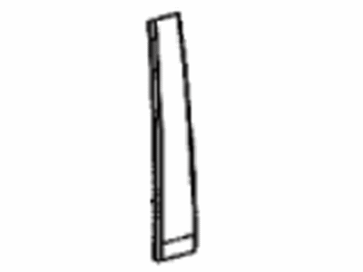 Lexus 75755-60070 MOULDING, Front Door Window