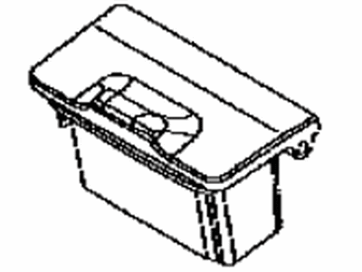 Lexus 74130-60180 RECEPTACLE Assembly, Rear