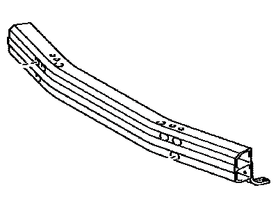 Lexus 52021-60140 Reinforcement Sub-Assy, Front Bumper