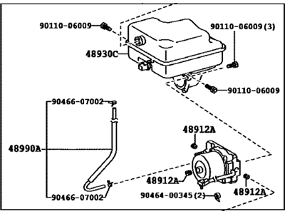 Lexus 48910-60031 Pump & Motor Assembly, H